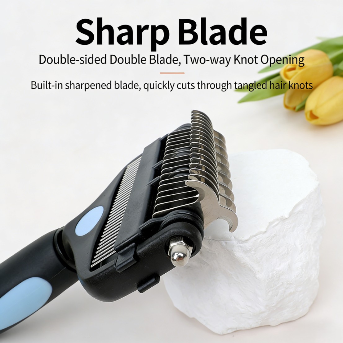 Sharp Double-Sided Blades for Effective Pet Dematting Sharp Double-Sided Blades for Effective Pet Dematting